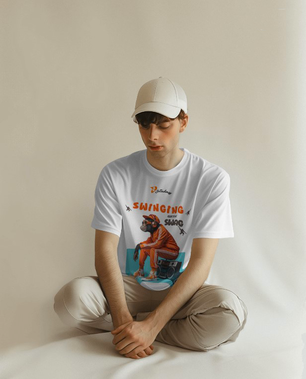 Swinging with Swag Oversized Tee