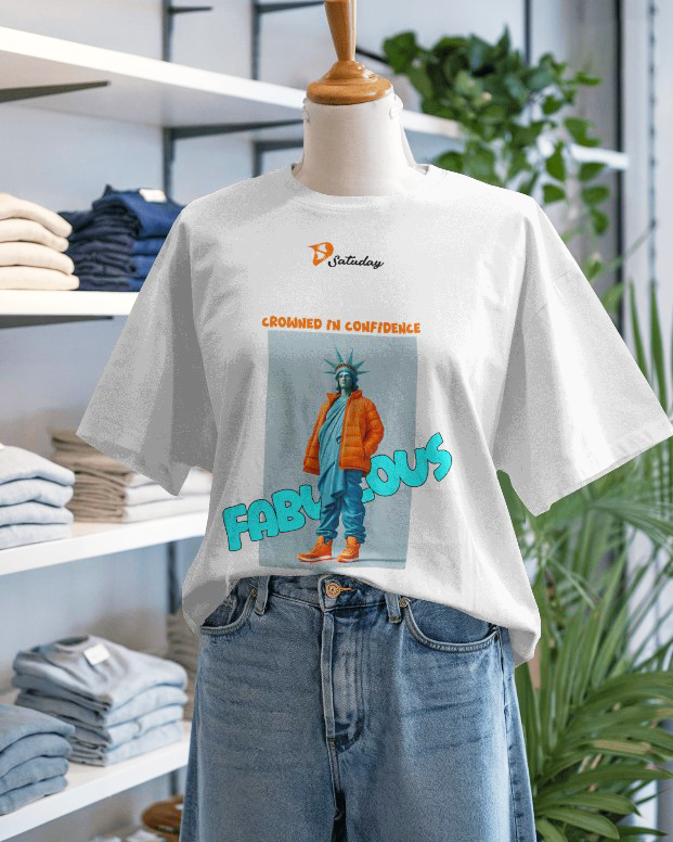 Fab Liberty Oversized Tee