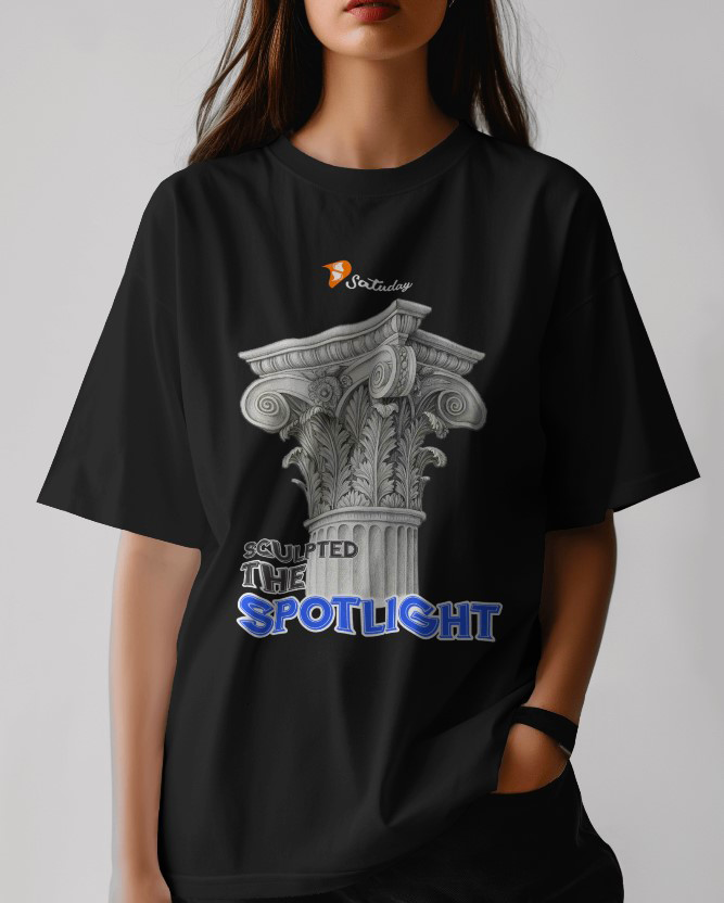 Sculpted Spotlight Oversized Tee