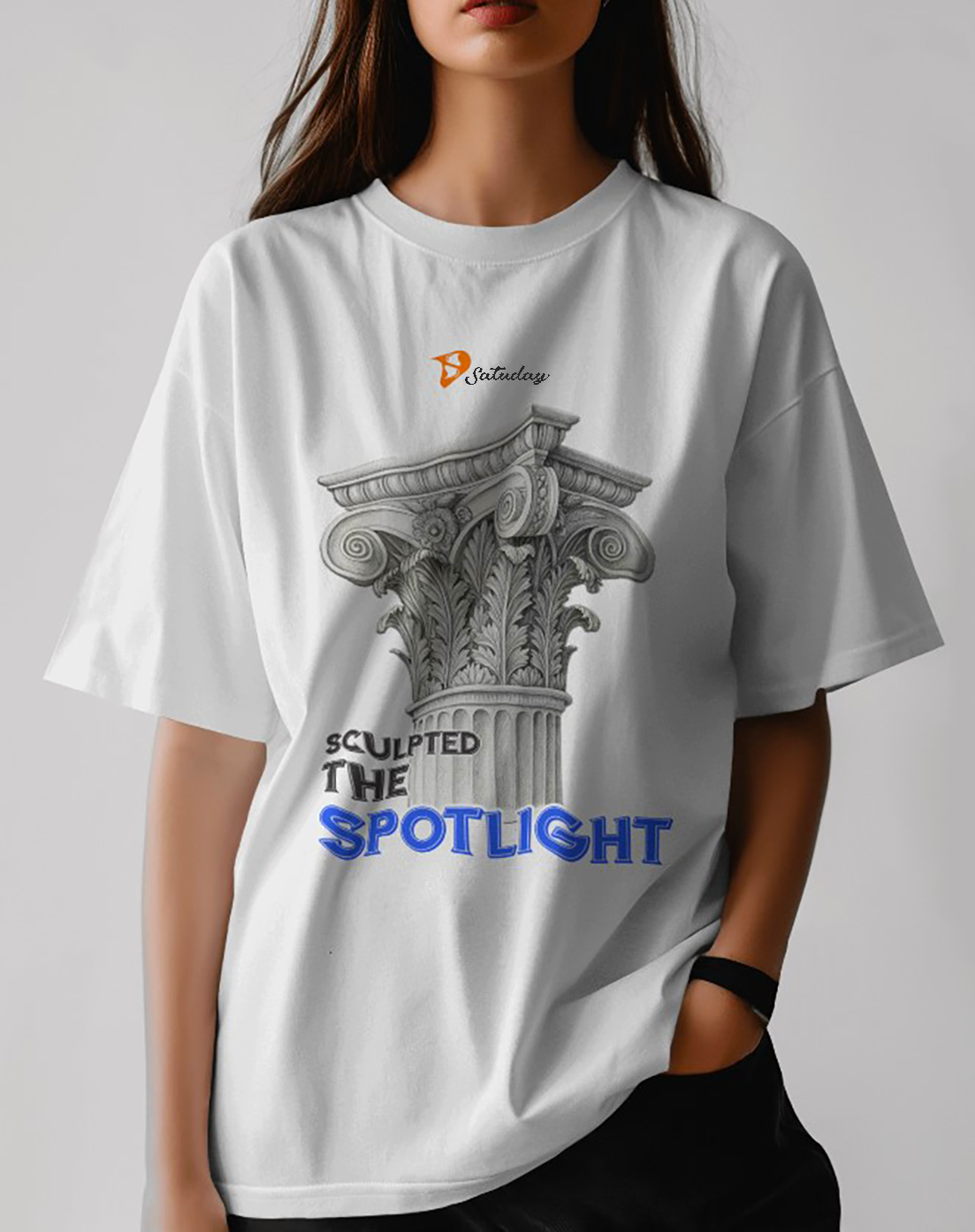 Sculpted Spotlight Oversized Tee