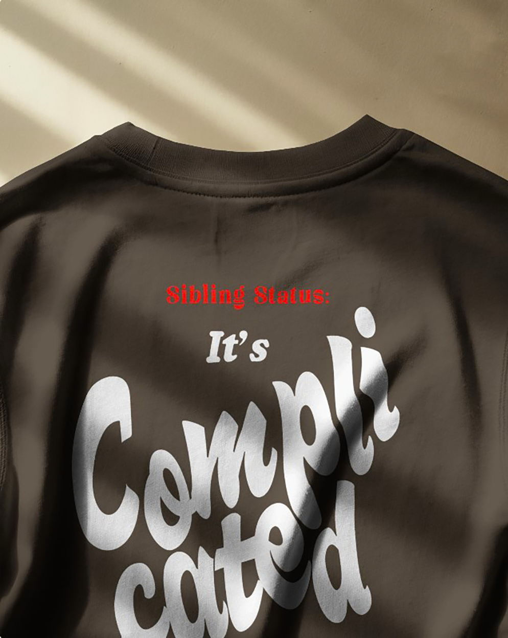 It’s Complicated Oversized Tee [UNISEX]