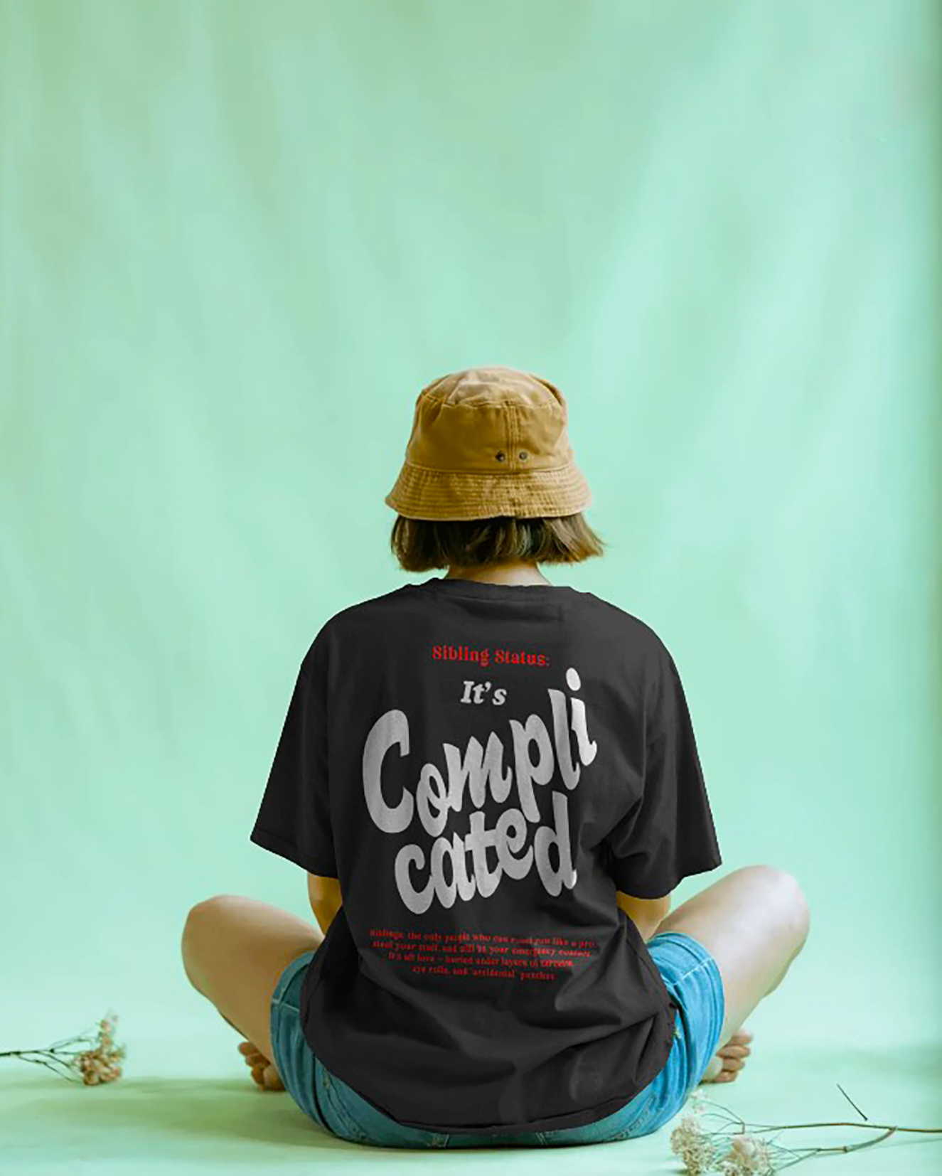 It’s Complicated Oversized Tee [UNISEX]