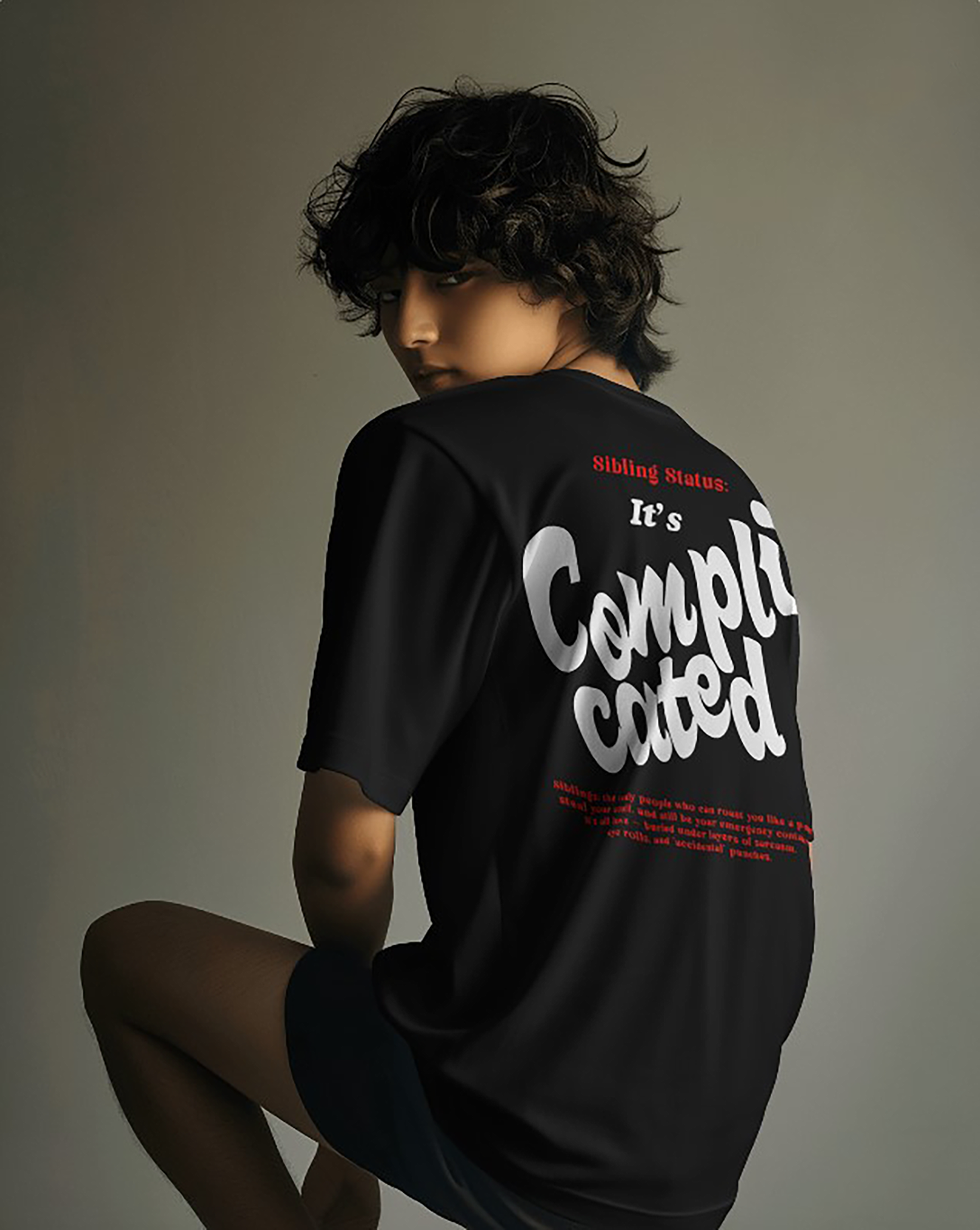 It’s Complicated Oversized Tee [UNISEX]