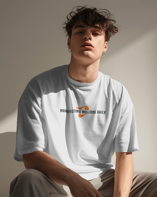 Manifesting Millions Oversized Tee [UNISEX]