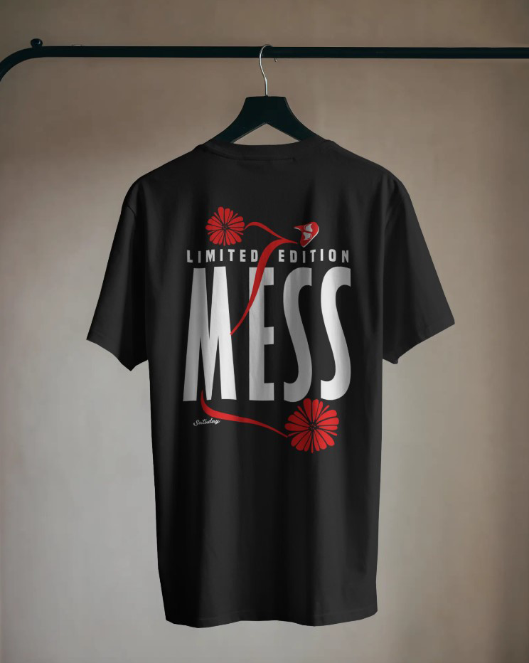 Limited Edition Mess Oversized Tee [UNISEX]