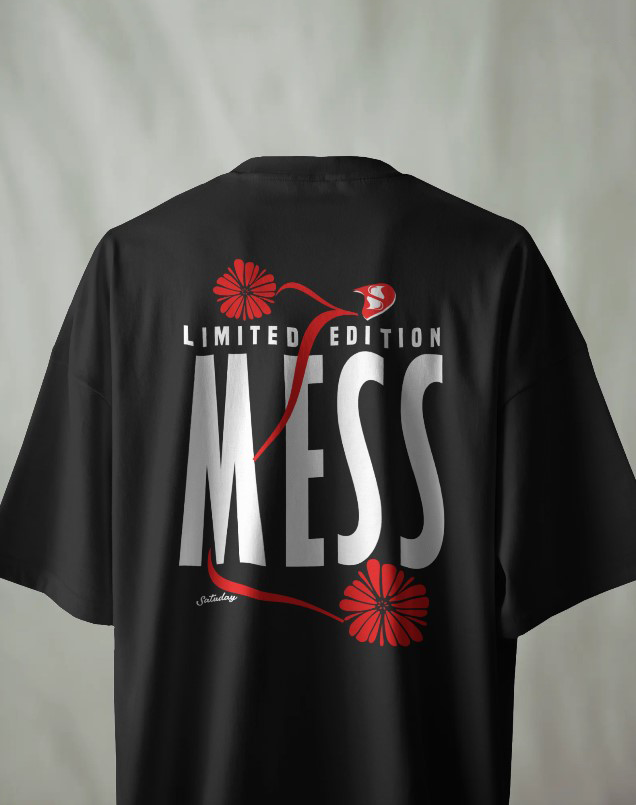 Limited Edition Mess Oversized Tee [UNISEX]