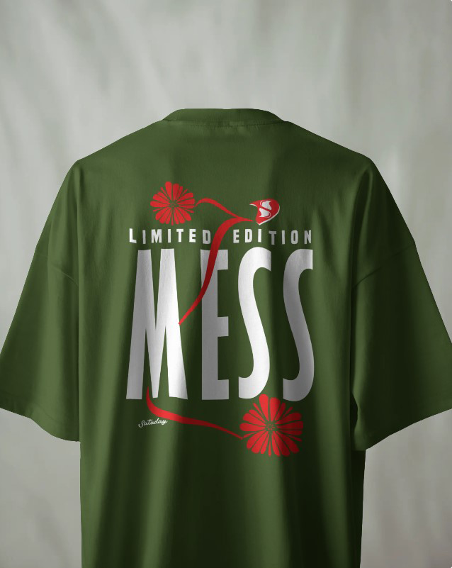 Limited Edition Mess Oversized Tee [UNISEX]