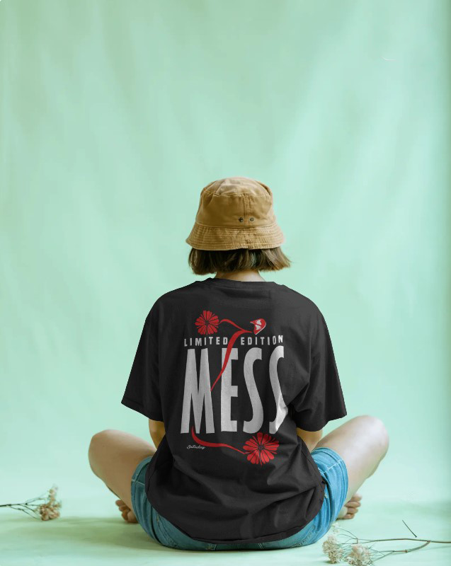Limited Edition Mess Oversized Tee [UNISEX]