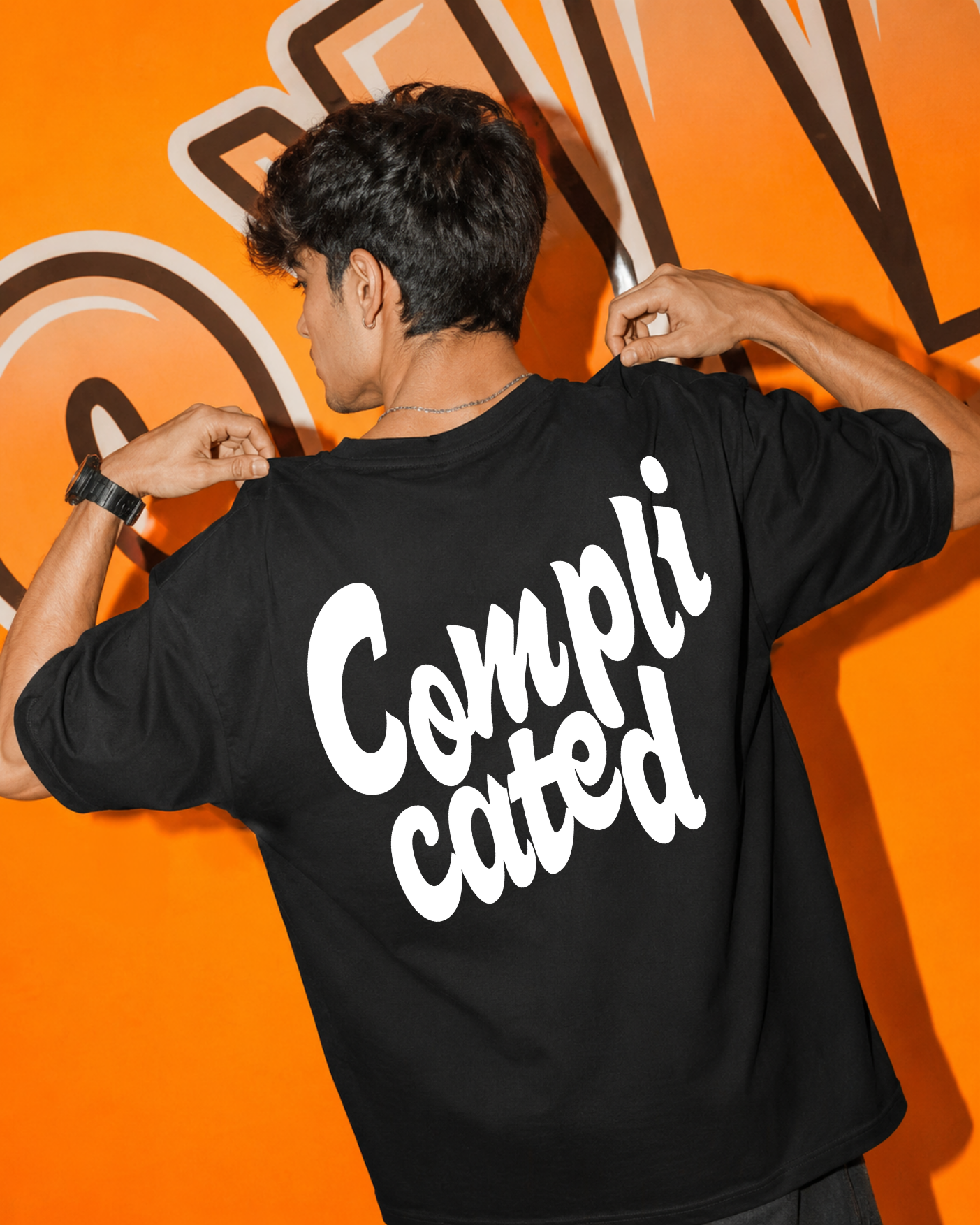 Complicated Oversized Tee
