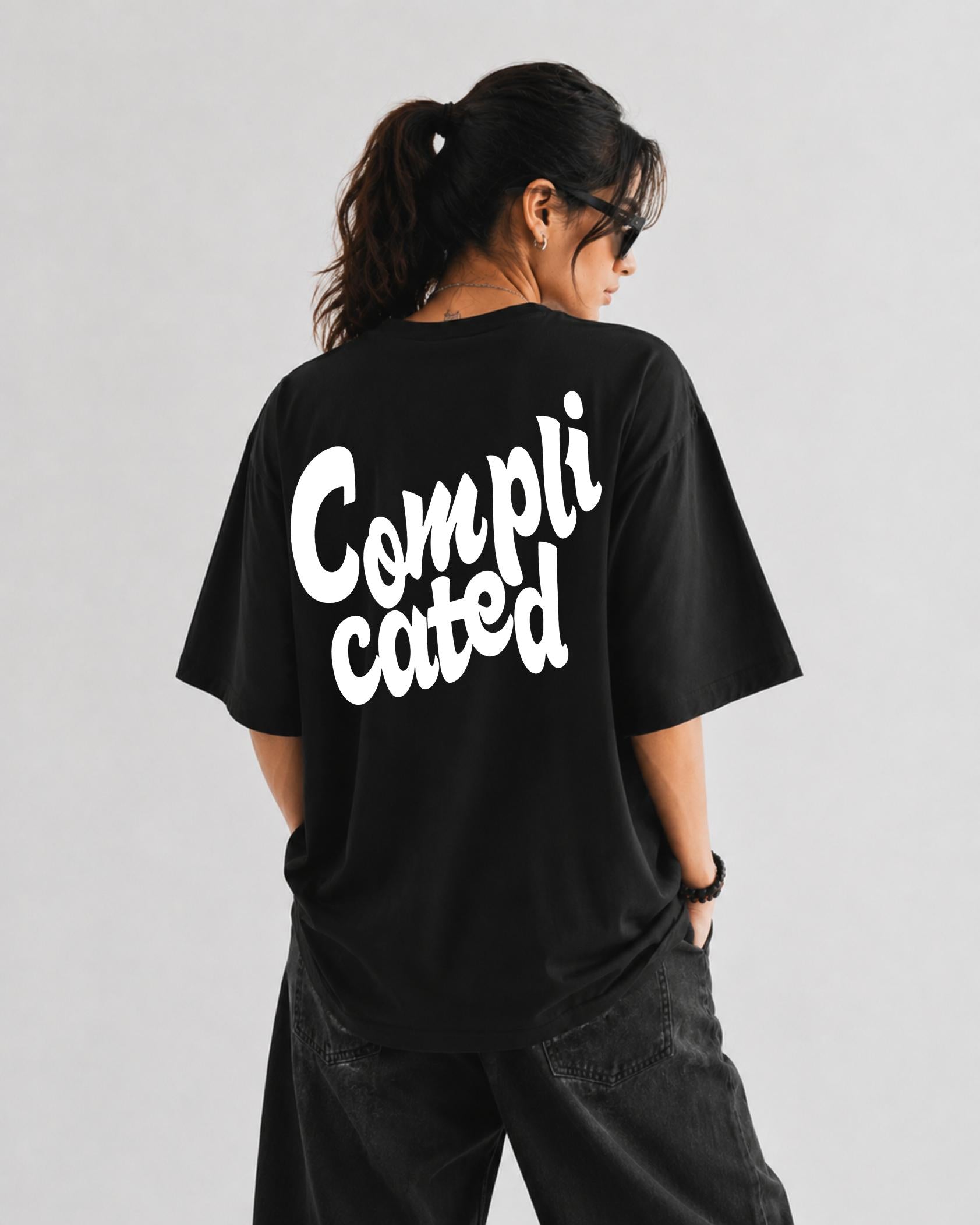 Complicated Oversized Tee