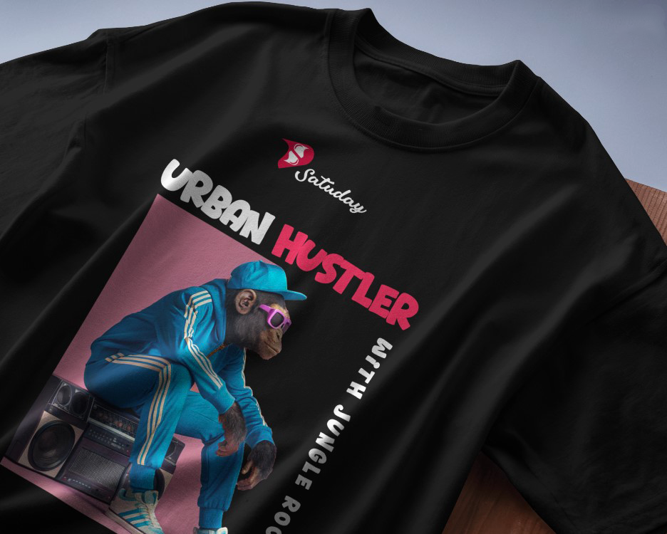 Urban Hustler Oversized Tee