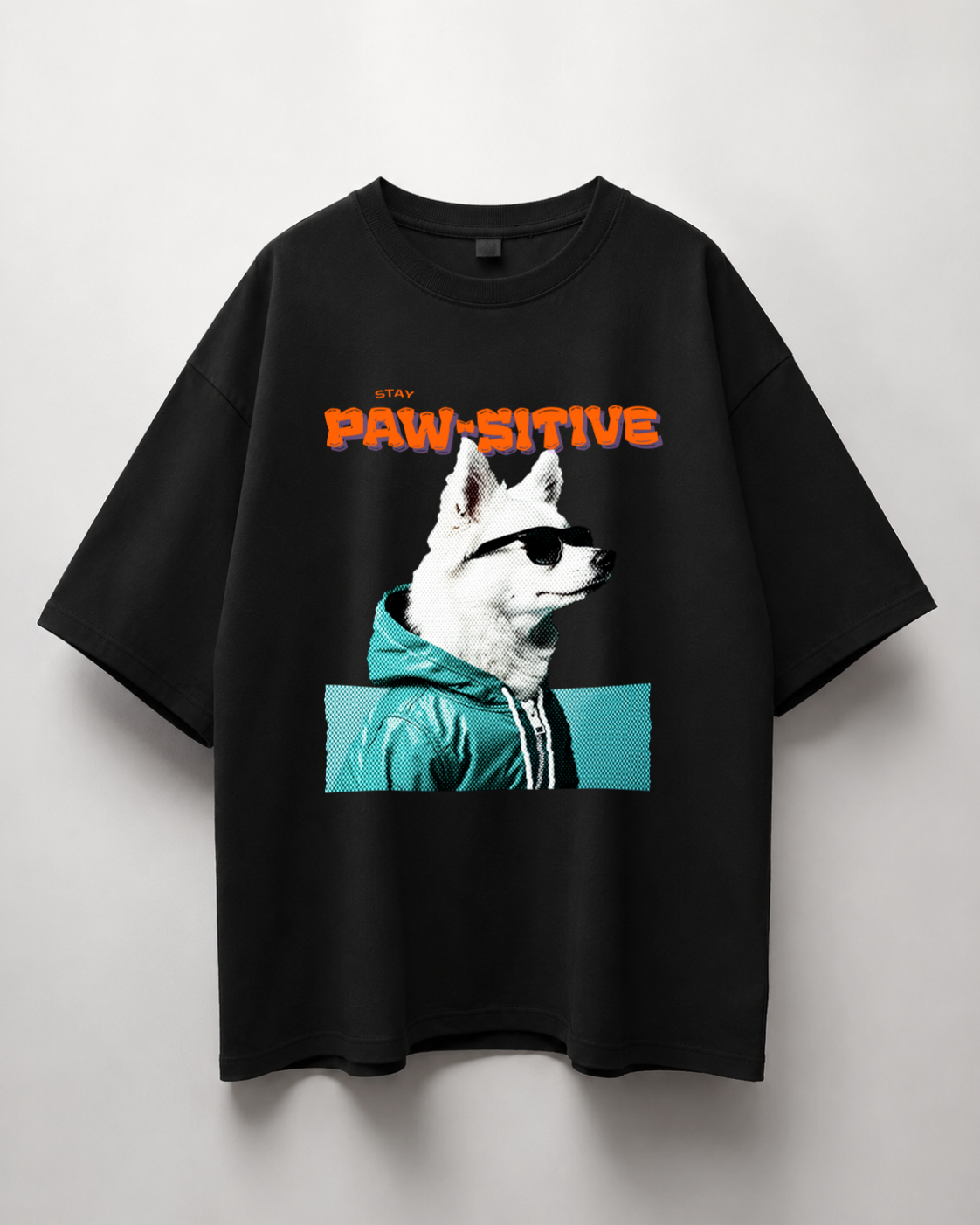 PAWsitive Oversized Tee