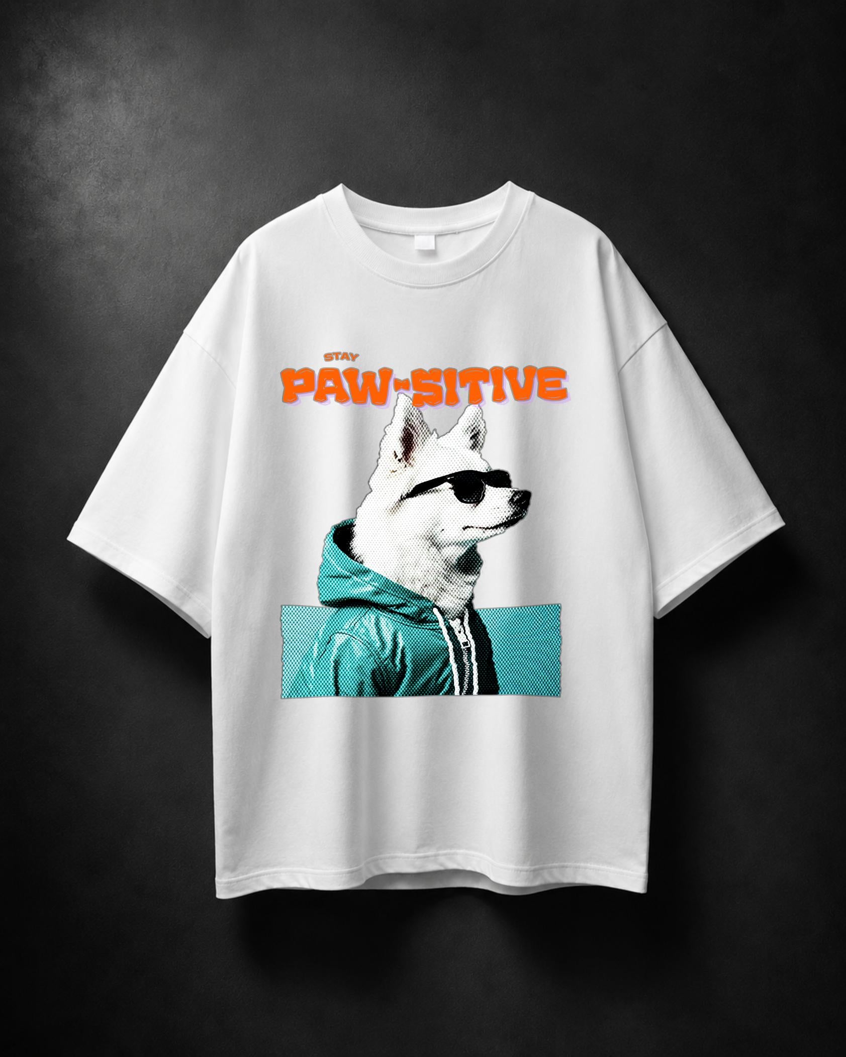 PAWsitive Oversized Tee