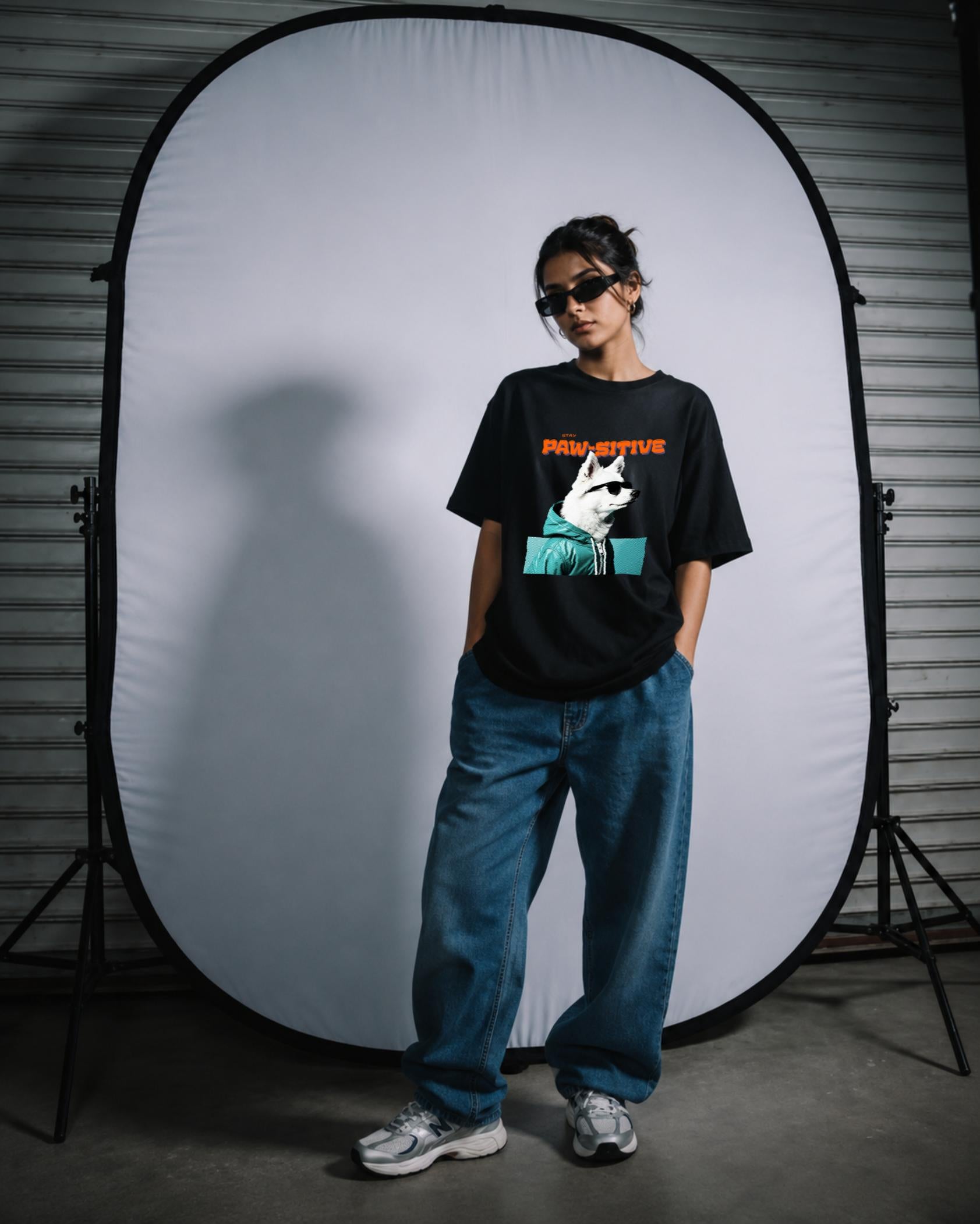 PAWsitive Oversized Tee