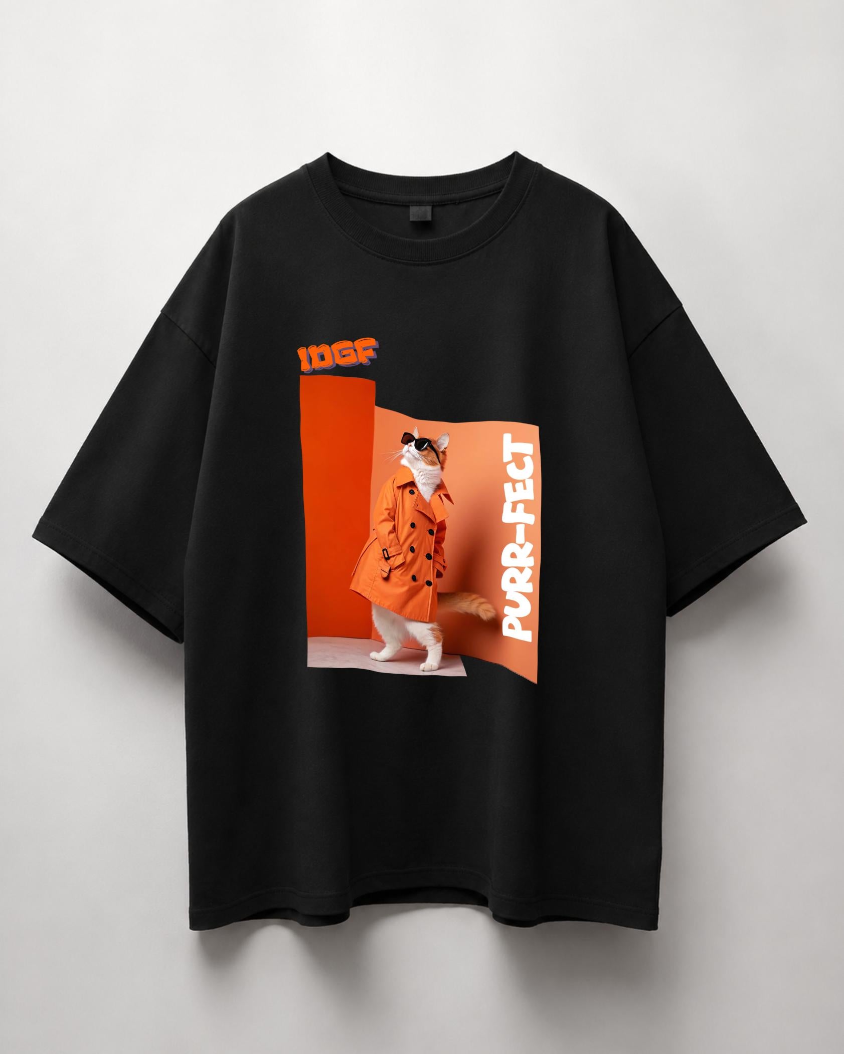 IDGF Purrfect Oversized Tee