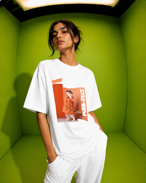 IDGF Purrfect Oversized Tee