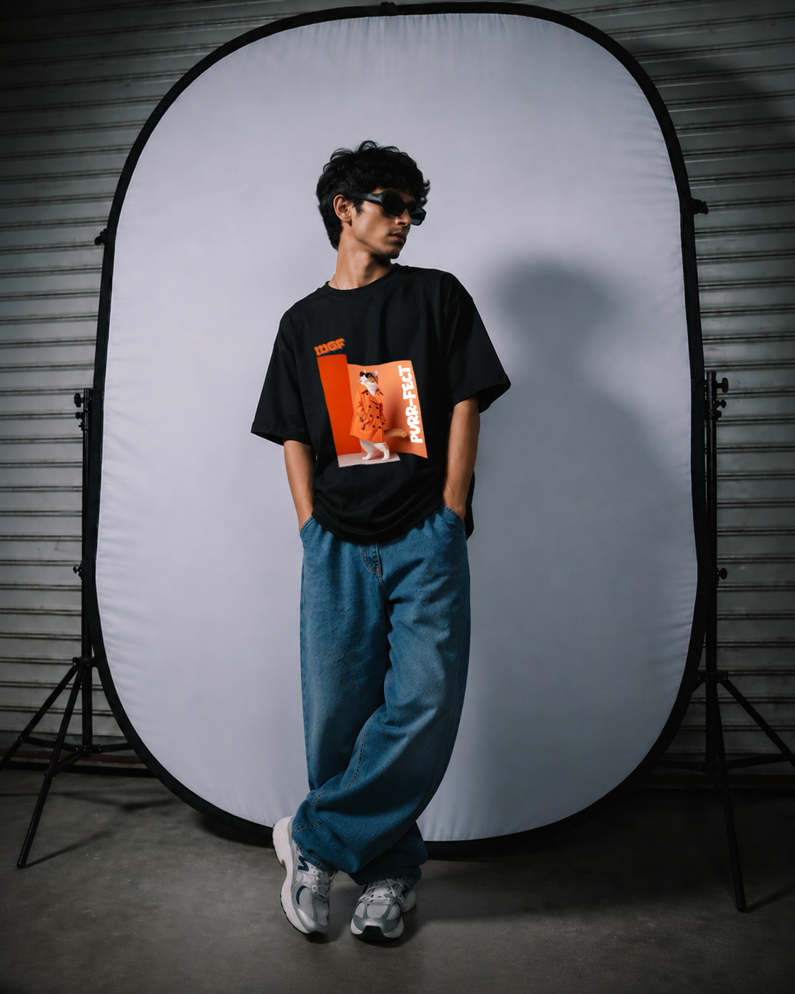 IDGF Purrfect Oversized Tee