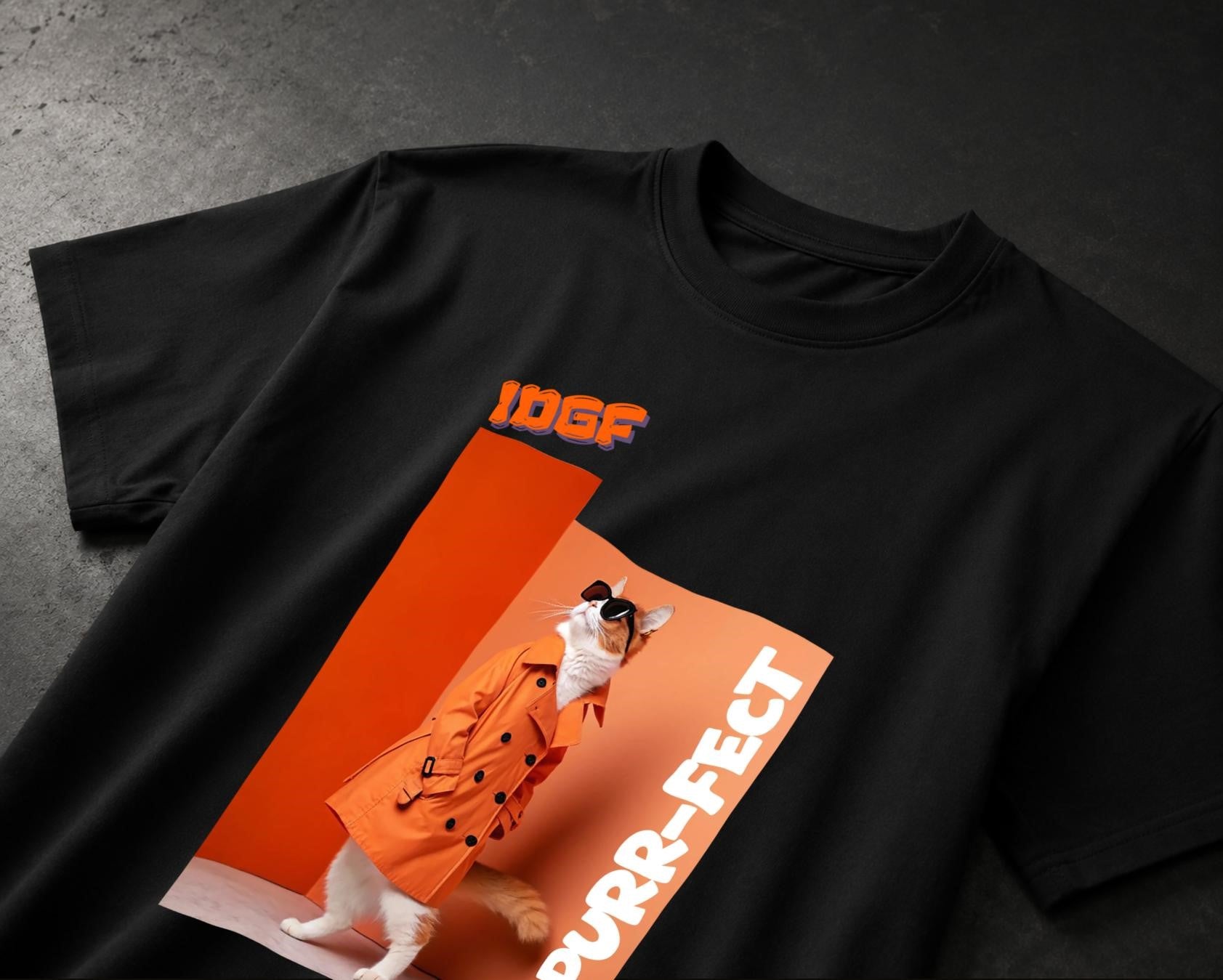 IDGF Purrfect Oversized Tee